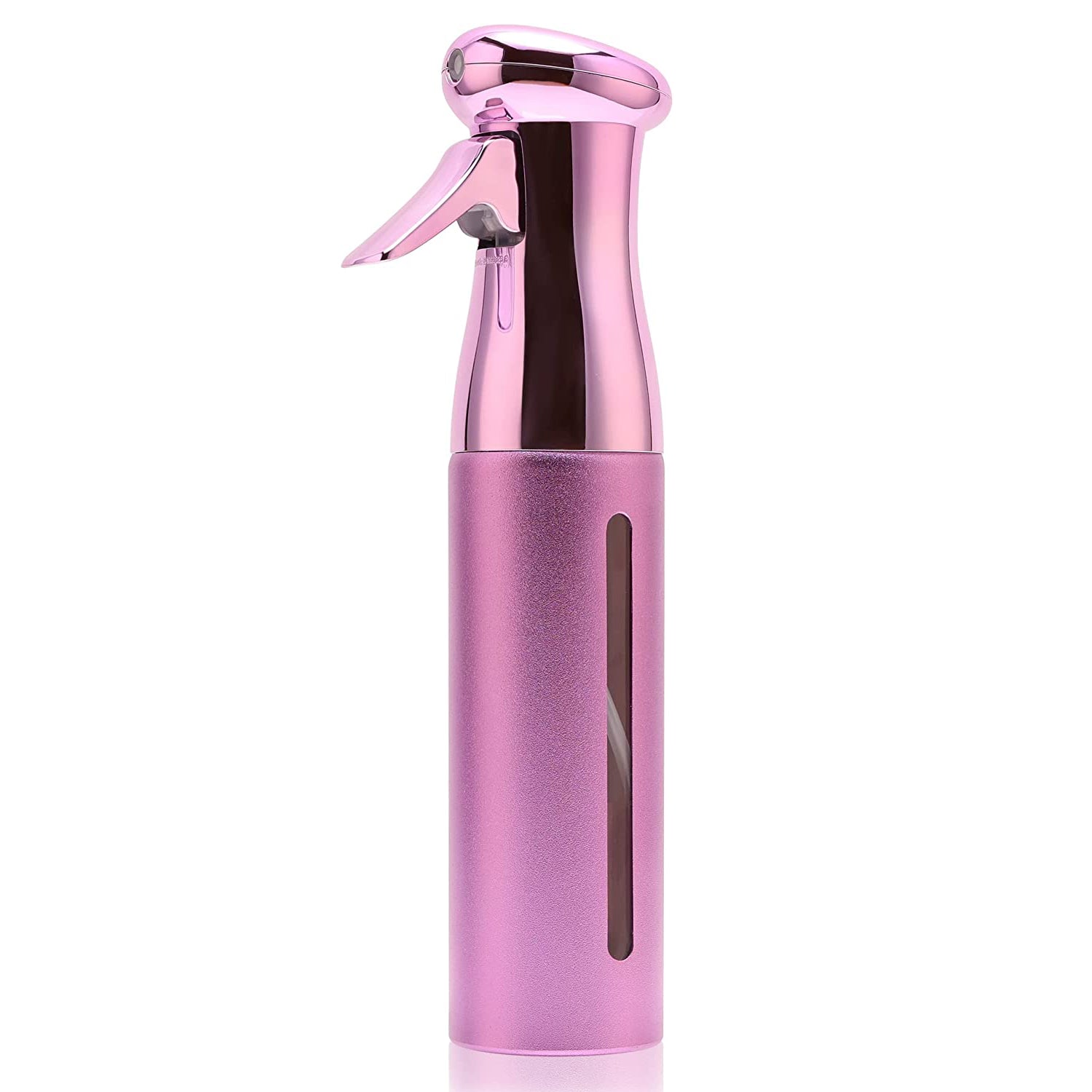 1pcs 300ml Electroplating Continuous Spray Bottle Automatic High-pressure Spray Bottle Hairdressing Alcohol Disinfection Spray Bottle