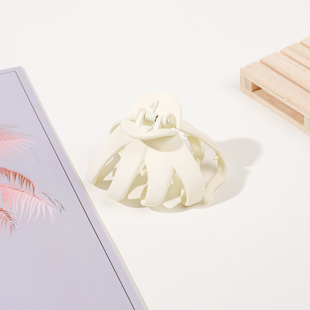 مشبك شعر على شكل أخطبوط مصقول من 9 قطع/4 قطع/قطعة واحدة