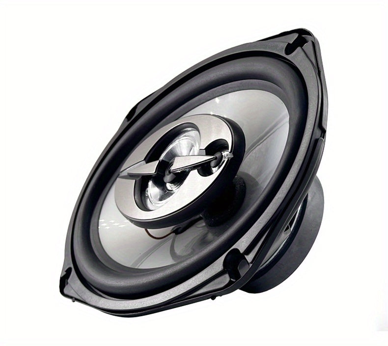 [2Pcs] 6×9 Inch Coaxial Speaker, 5-Way Speaker, 1000W Max Power, mid-tweeter, Car Door Horn Subwoofer Speaker, Dust Cover And Audio Cable Included