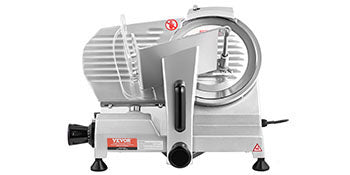 SucceBuy Meat Slicer 200W/240W/320W/340W Electric Deli Food Slicer Adjustable Thickness for Commercial Home Use Cut Meat Cheese