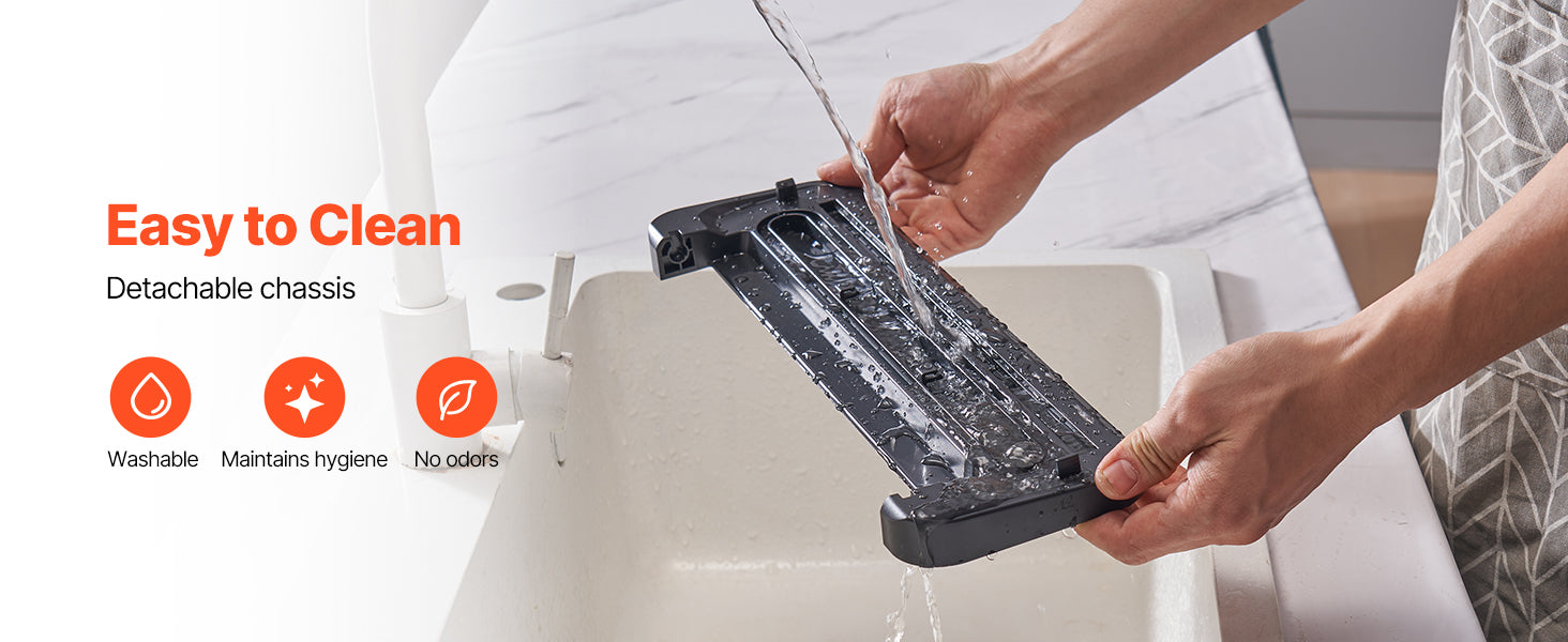 SucceBuy 60Kpa 100W Vacuum Sealer Machine 5-in-1 Multi-Functional Food Sealer with Built-in Cutter Automatic Air Sealing System